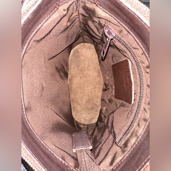 Brighton Brown Leather Weaved Shoulder Bag - Picture 4 of 14